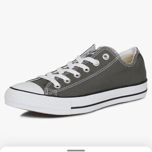 Converse Chuck Taylor Low Top Charcoal Canvas Sneakers Unisex W6/M4